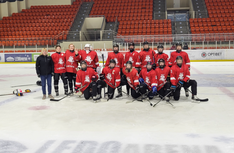 Baltijos moterų ledo ritulio čempionate lietuvės liko trečios