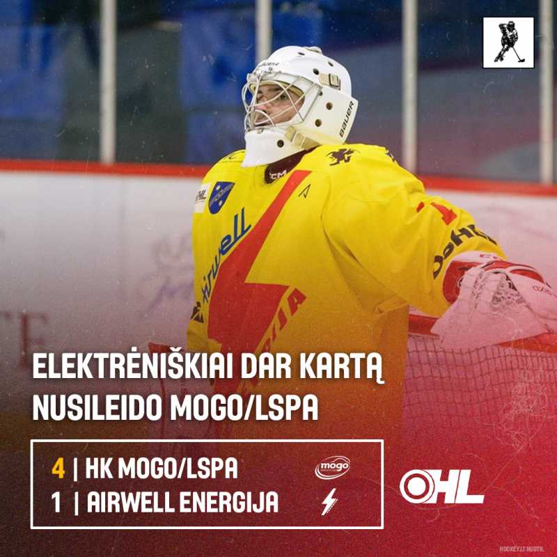 Elektrėniškiai dar sykį nusileido Mogo ekipai Elektrėniškiai dar sykį nusileido Mogo ekipai