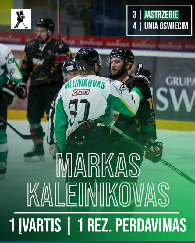 M. Kaleinikovas pasirodė puikiai, bet jo komanda pralaimėjo M. Kaleinikovas pasirodė puikiai, bet jo komanda pralaimėjo